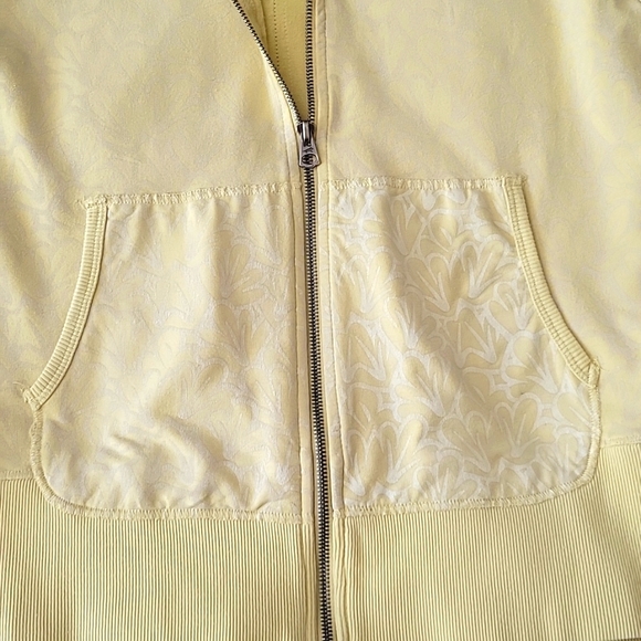Horney Toad jacket.  Yellow with contrast undertone design - Picture 4 of 6